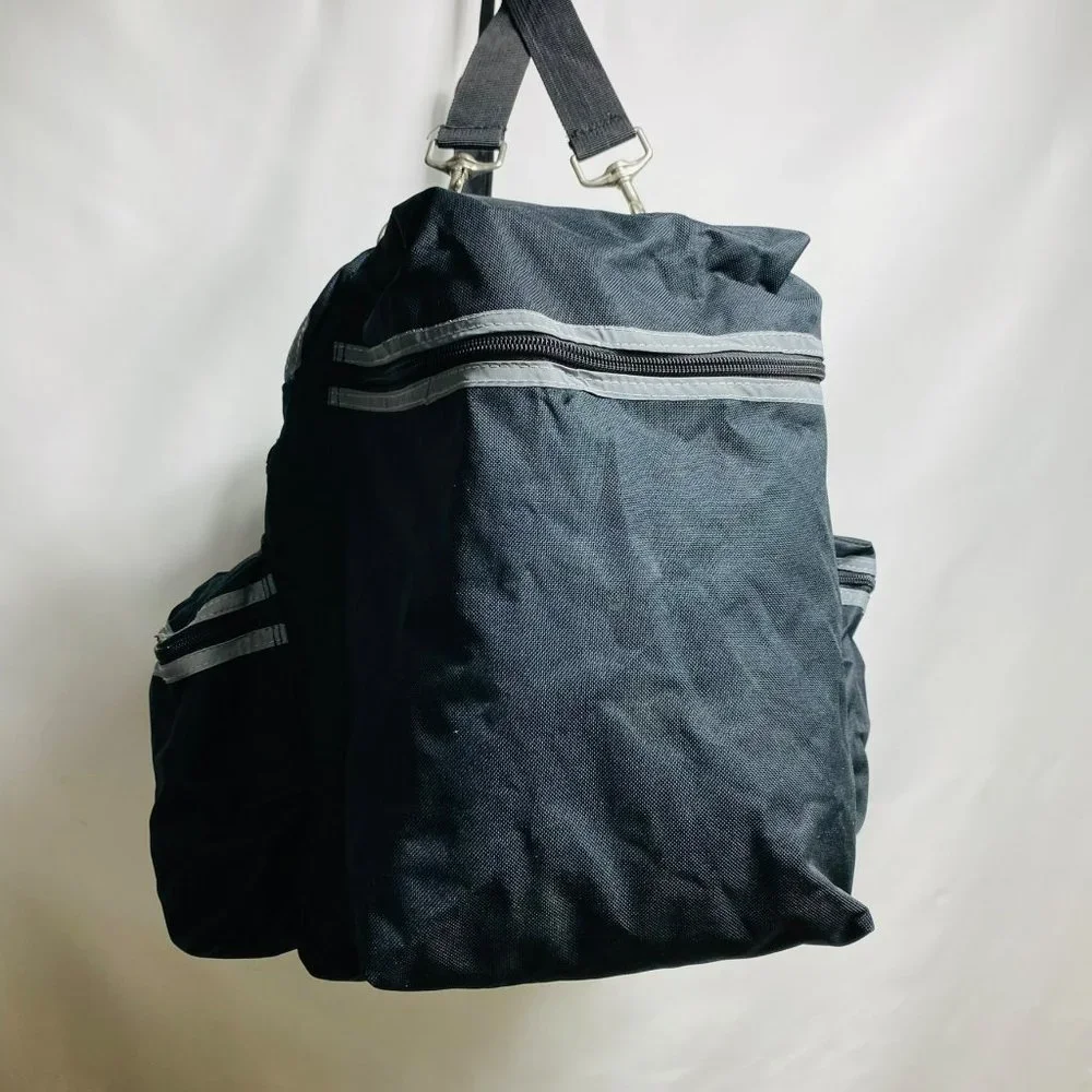 Fitness large bag black 30”x12”x12” With 8 different sizes pockets NEW